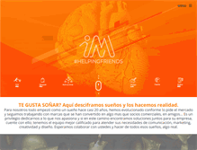Tablet Screenshot of impulsoymovimiento.com